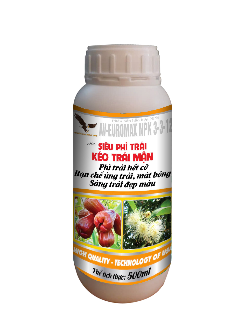 Siêu Phì Trái Kéo Trái Mận  - 500ml