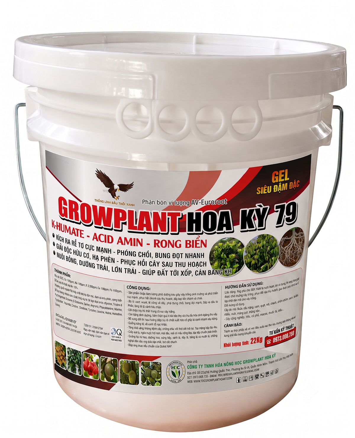 GrowPlant Hoa Kỳ 79 - 22kg